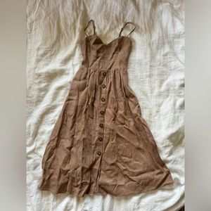 Reformation linen dress — size 0
